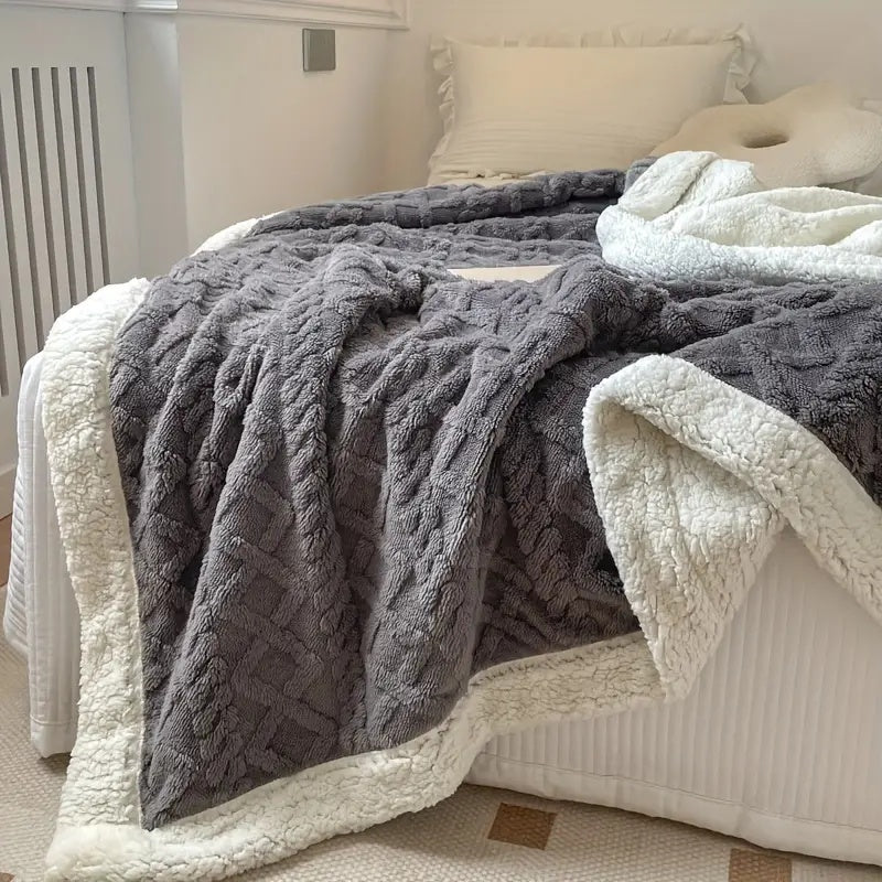 Snuggle Sherpa Blanket Lasson Living