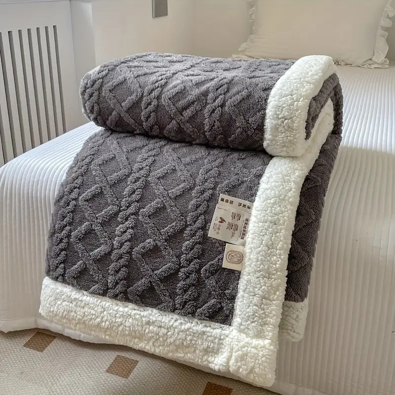 Snuggle Sherpa Blanket Lasson Living