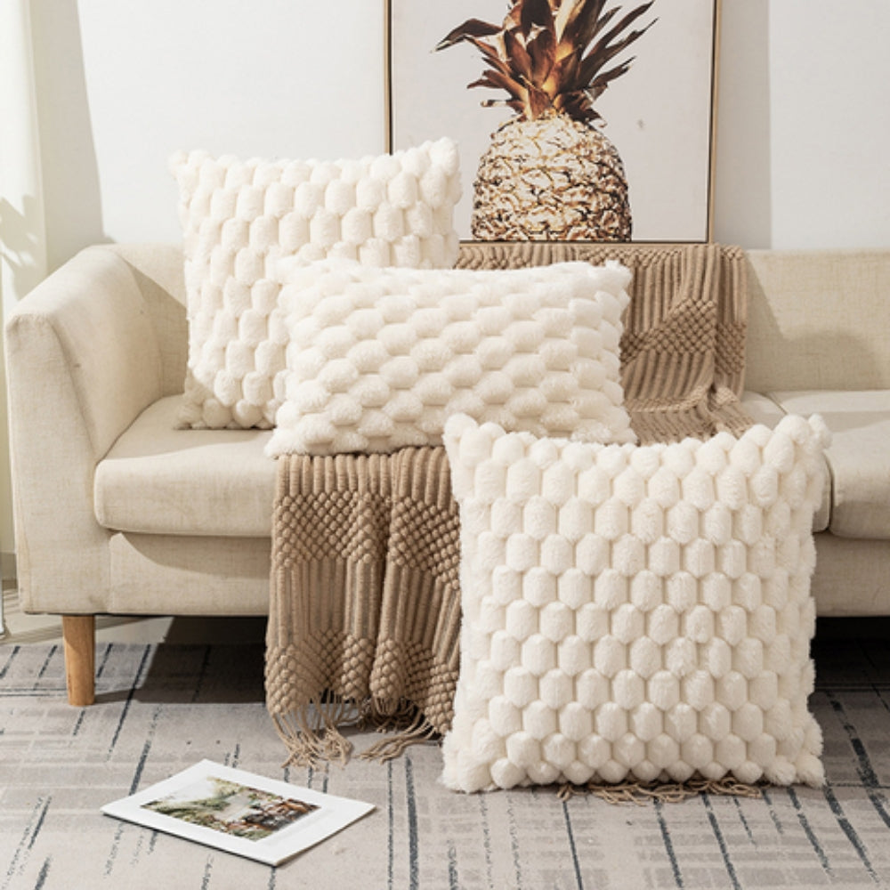 Plush Marshmallow Cushion Cover Lasson Living