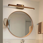 Nordic Walnut Cylinder LED Wall Sconce Lamp 1-Light Lasson Living