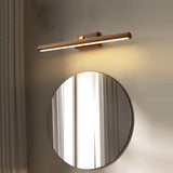 Nordic Walnut Cylinder LED Wall Sconce Lamp 1-Light Lasson Living