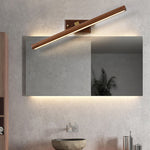 Nordic Walnut Cylinder LED Wall Sconce Lamp 1-Light Lasson Living