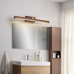 Nordic Walnut Cylinder LED Wall Sconce Lamp 1-Light Lasson Living