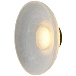 Modern Minimalist Resin Round Wall Sconce LED 1-Light Lasson Living