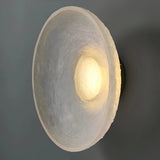 Modern Minimalist Resin Round Wall Sconce LED 1-Light Lasson Living