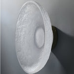 Modern Minimalist Resin Round Wall Sconce LED 1-Light Lasson Living
