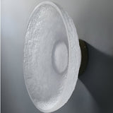 Modern Minimalist Resin Round Wall Sconce LED 1-Light Lasson Living