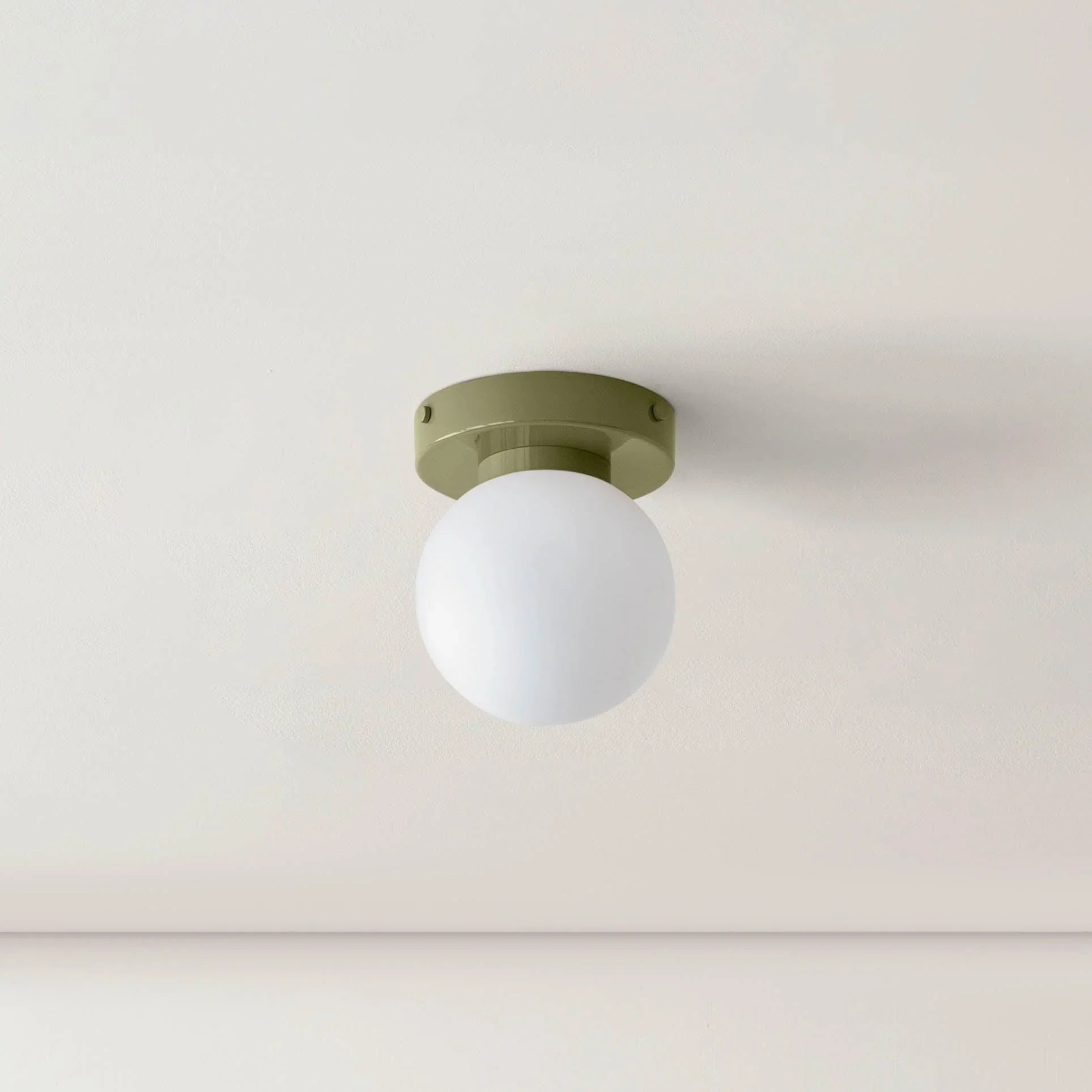 Nordic Glass Globe Wall Sconce LED 1-Light Lasson Living