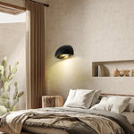 Wabi-Sabi Travertine Semicircular Wall Sconce LED 1-Light Lasson Living