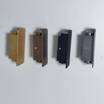 Nordic Minimalist Glass Rectangular LED Wall Sconce Light 2-light Lasson Living