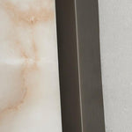 Modern Minimalist Spanish Marble Copper Wall Sconce LED 1-Light Lasson Living