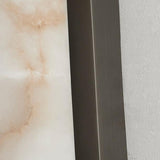 Modern Minimalist Spanish Marble Copper Wall Sconce LED 1-Light Lasson Living