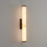 Modern Minimalist Spanish Marble Copper Wall Sconce LED 1-Light Lasson Living