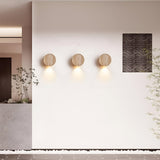 Japanese Wabi-Sabi Travertine Stone Wall Sconce LED 1-Light Lasson Living