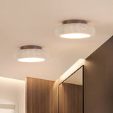 Retro Travertine Round LED Ceiling Light 1-Light Lasson Living