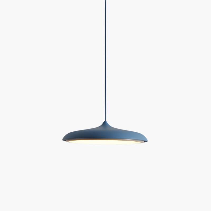 Scandinavian Round Pendant Light LED 1-Light Lasson Living