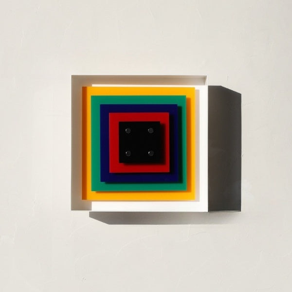 Memphis Bauhaus Square Wall Sconce LED 1-Light Lasson Living