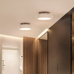 Retro Travertine Round LED Ceiling Light 1-Light Lasson Living