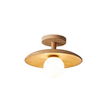 Nordic Wooden Dome Semi-Flush Ceiling Light | 1-Light Lasson Living