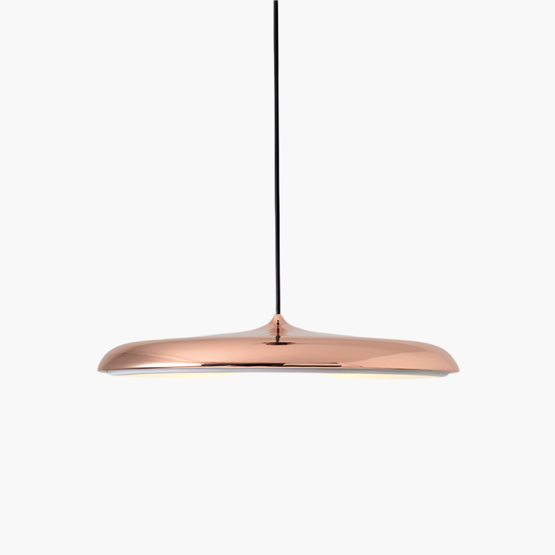 Scandinavian Round Pendant Light LED 1-Light Lasson Living