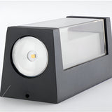 Nordic Minimalist Acrylic Rectangular Outdoor Wall Light LED Up-Down Lasson Living