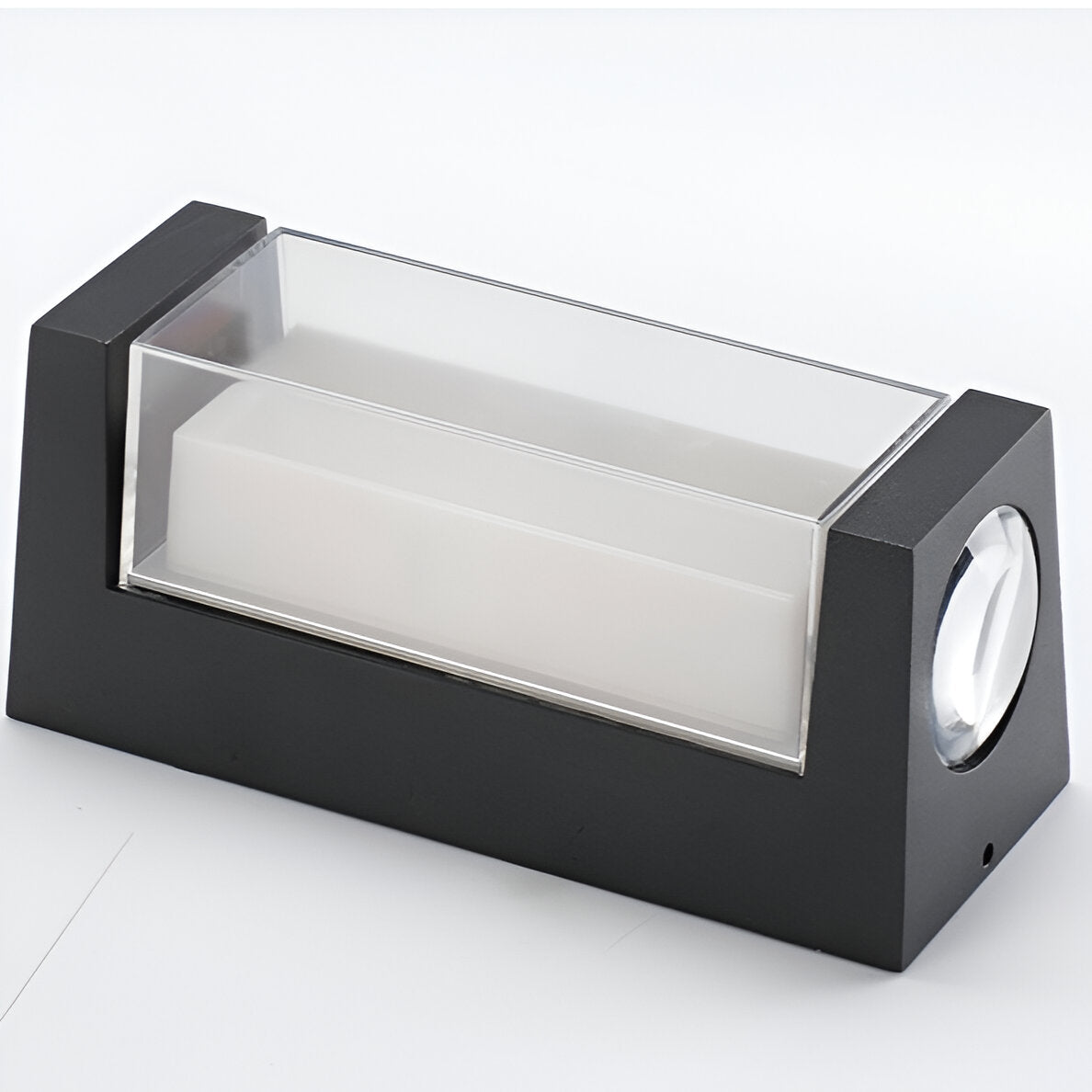 Nordic Minimalist Acrylic Rectangular Outdoor Wall Light LED Up-Down Lasson Living