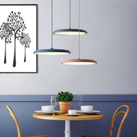 Scandinavian Round Pendant Light LED 1-Light Lasson Living