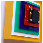 Memphis Bauhaus Square Wall Sconce LED 1-Light Lasson Living