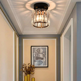 Modern Glass Square Ceiling Light 1-Light Lasson Living