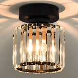 Modern Glass Square Ceiling Light 1-Light Lasson Living