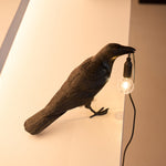Creative Raven Resin LED Plug-In Table Lamp 1-Light Lasson Living