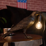 Creative Raven Resin LED Plug-In Table Lamp 1-Light Lasson Living