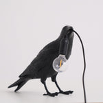 Creative Raven Resin LED Plug-In Table Lamp 1-Light Lasson Living