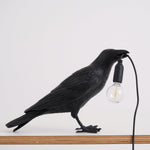 Creative Raven Resin LED Plug-In Table Lamp 1-Light Lasson Living