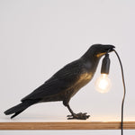 Creative Raven Resin LED Plug-In Table Lamp 1-Light Lasson Living