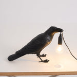 Creative Raven Resin LED Plug-In Table Lamp 1-Light Lasson Living