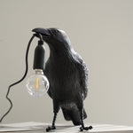 Creative Raven Resin LED Plug-In Table Lamp 1-Light Lasson Living