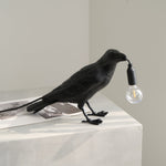 Creative Raven Resin LED Plug-In Table Lamp 1-Light Lasson Living