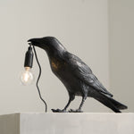 Creative Raven Resin LED Plug-In Table Lamp 1-Light Lasson Living