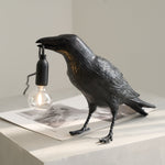 Creative Raven Resin LED Plug-In Table Lamp 1-Light Lasson Living