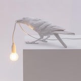 Creative Raven Resin LED Plug-In Table Lamp 1-Light Lasson Living