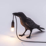 Creative Raven Resin LED Plug-In Table Lamp 1-Light Lasson Living