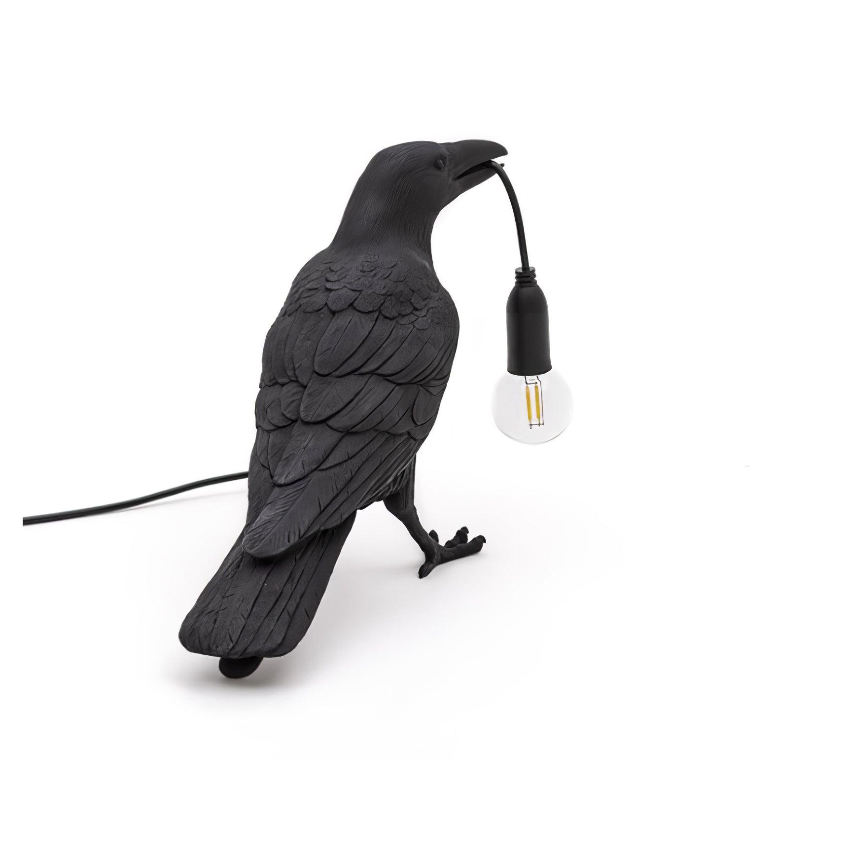Creative Raven Resin LED Plug-In Table Lamp 1-Light Lasson Living