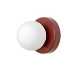 Nordic Glass Globe Wall Sconce LED 1-Light Lasson Living