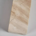 Elegant Travertine Cylinder LED Ceiling Spotlight 1-Light Lasson Living