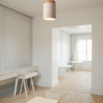 Elegant Travertine Cylinder LED Ceiling Spotlight 1-Light Lasson Living