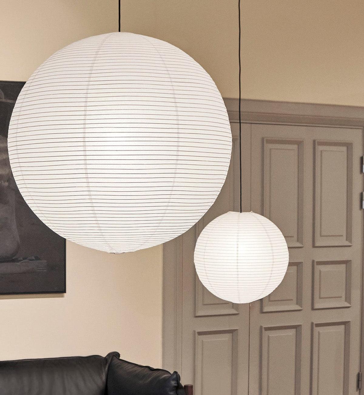 Japanese Washi Paper Globe Pendant Light 1-Light Lasson Living