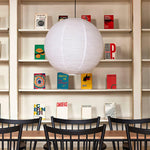Japanese Washi Paper Globe Pendant Light 1-Light Lasson Living