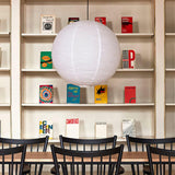 Japanese Washi Paper Globe Pendant Light 1-Light Lasson Living