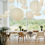 Japanese Washi Paper Globe Pendant Light 1-Light Lasson Living